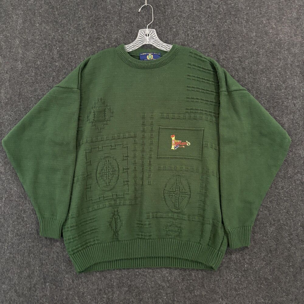 Blarney Castle Designs Sweater Mens 2XL Ireland Pullover Acrylic Knit